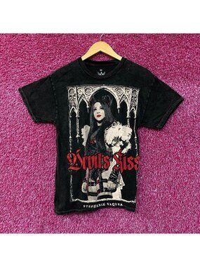 WWE Ripple Junction Stephanie Vaquer Devil's Kiss Medieval Gothic Arch Graphic T